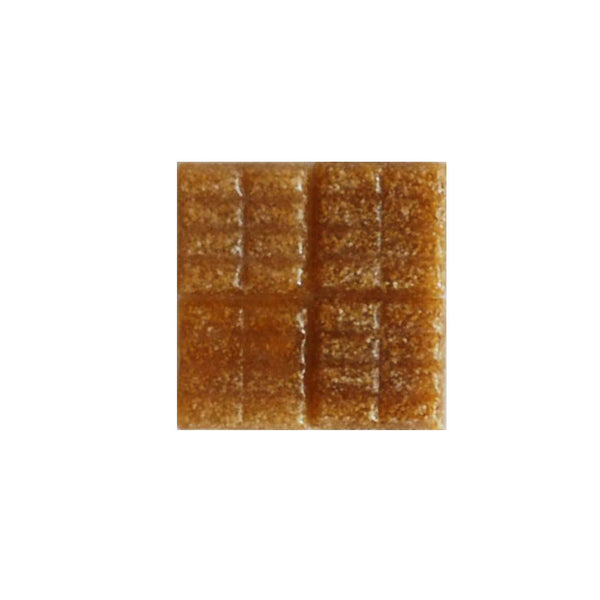 Vitreous glass mosaic tiles, 20x20 mm, Opaque Light Brown