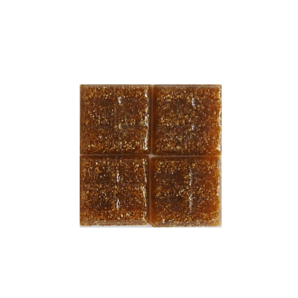 Vitreous glass mosaic tiles, 20x20 mm, Opaque Coffee