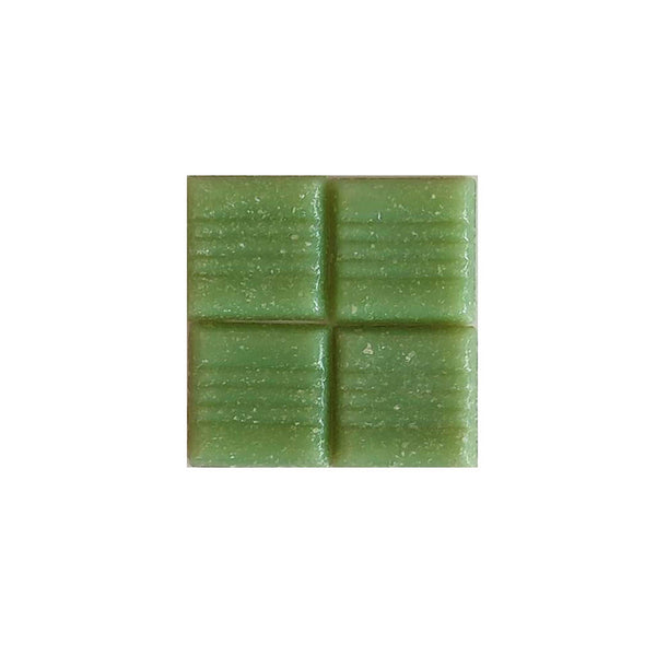 Vitreous glass mosaic tiles, 20x20 mm, Opaque Moss green