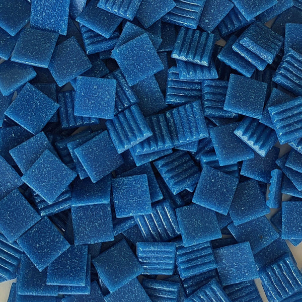 Vitreous glass mosaic tiles, 20x20 mm, Opaque Brillant Blue