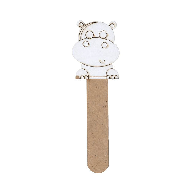Mosaic bookmark kit, Hippo