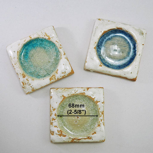 Mosaic ceramic coaster