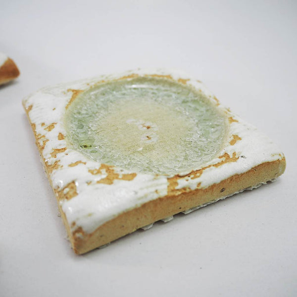 Mosaic ceramic coaster