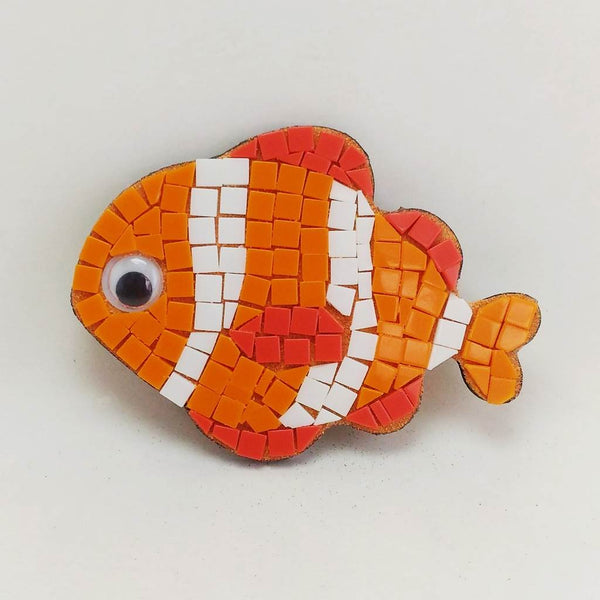 Mosaic magnet kit, Clown fish