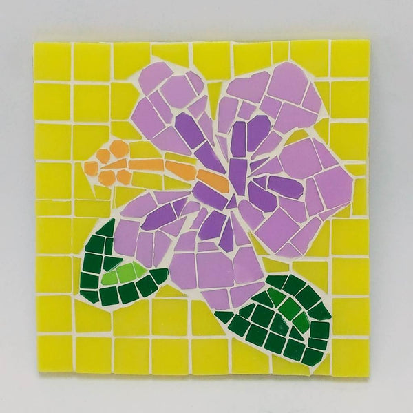 Mosaic acrylic coaster