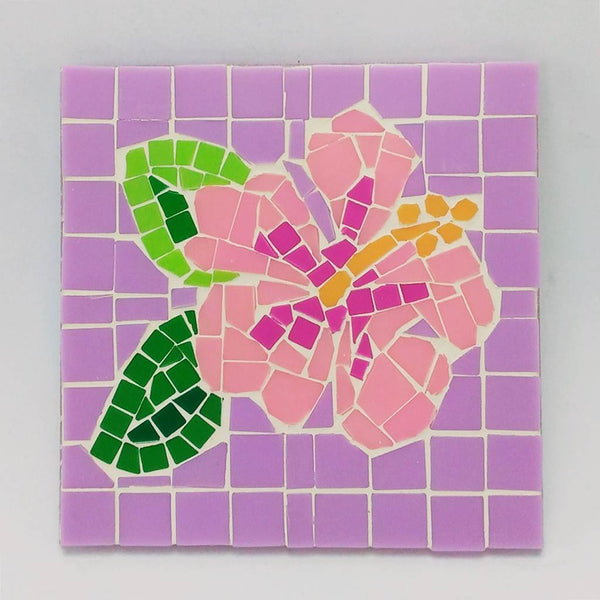Mosaic acrylic coaster