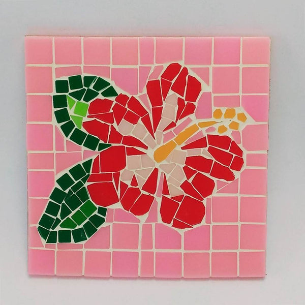 Mosaic acrylic coaster