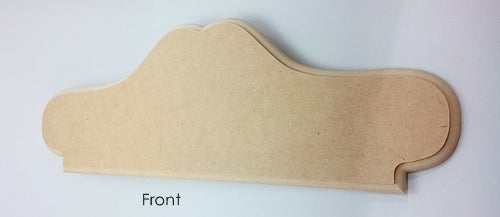 MDF Plaque Sign  40 x 14 cm