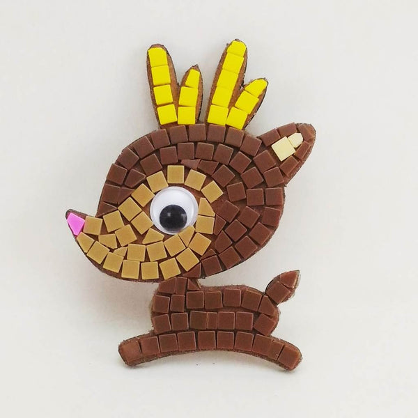 Mosaic magnet kit, Deer