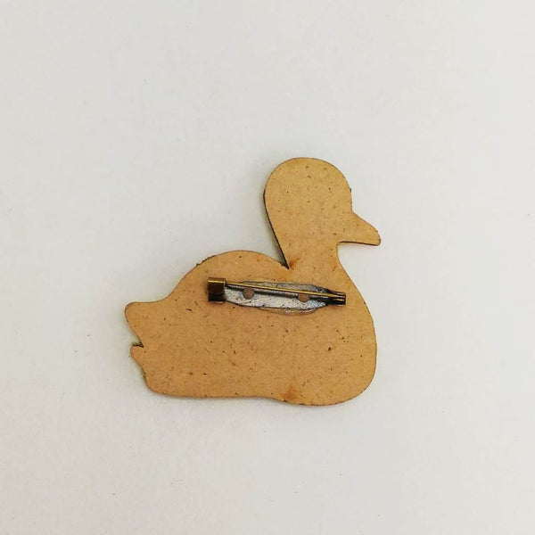Mosaic brooch kit, Duck