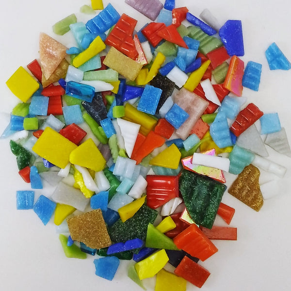 Vitreous glass mosaic tiles, Irregular, Colour mixes