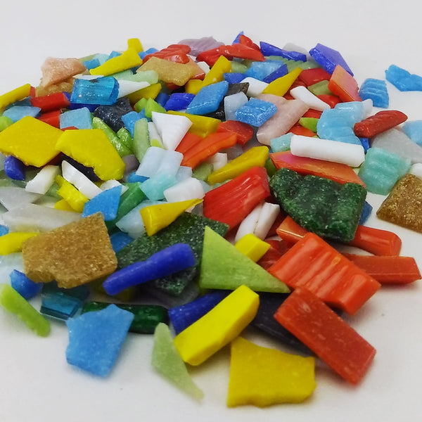Vitreous glass mosaic tiles, Irregular, Colour mixes