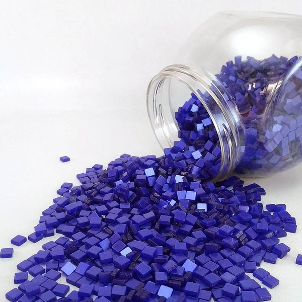 Resin mosaic tiles, 5x5 mm, Glossy 600 Liberty