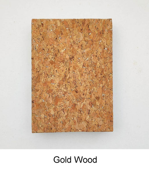 Handmade Coptic stitch binding - A6 book journal / Natural Cork textured