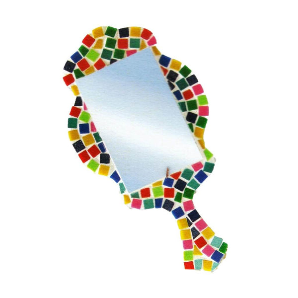 Mosaic Hand Mirror Kit, Rainbow