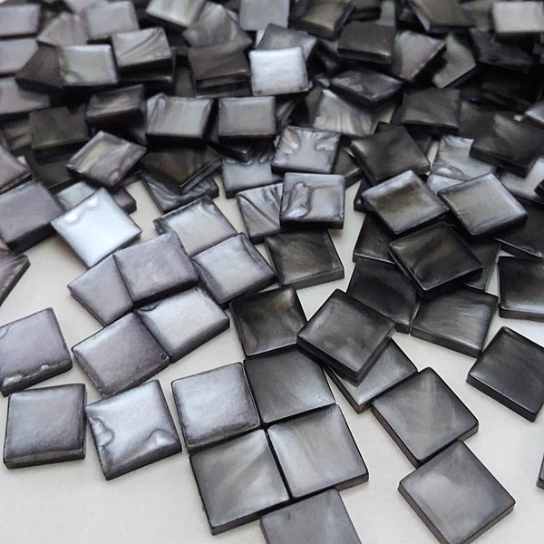 Resin mosaic tiles, 10x10 mm, Kerei 918 Wren