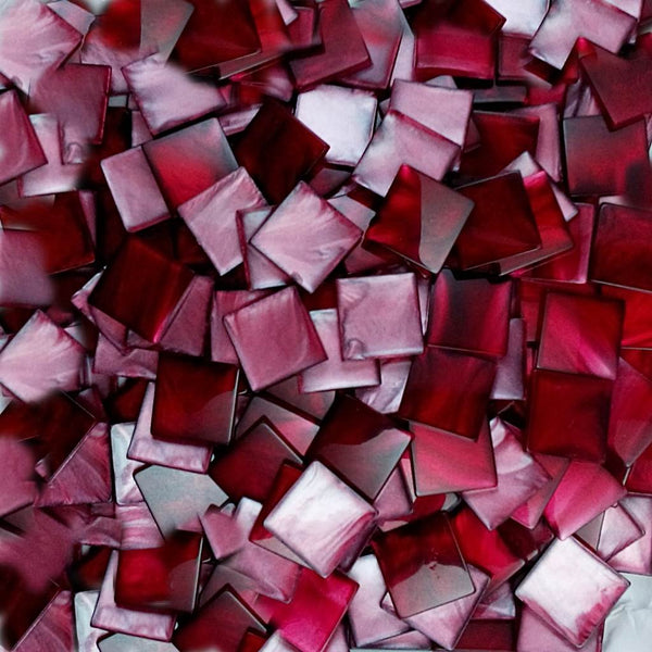 Resin mosaic tiles, 15x15 mm, Kerei 320 Chilli Pepper