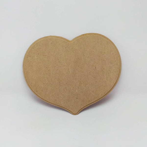 MDF hanging plaque, Heart