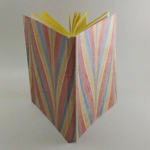 Handmade Paper  B5 book journal / Marbled print