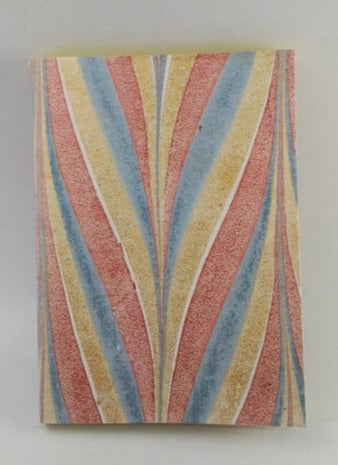 Handmade Paper  B5 book journal / Marbled print