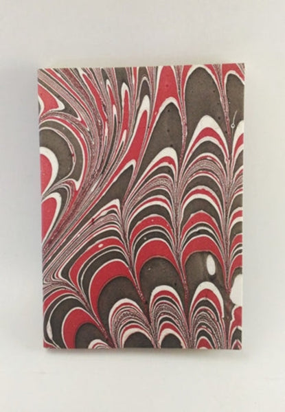 Handmade Paper  B5 book journal / Marbled print