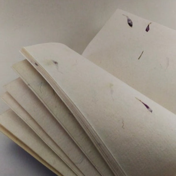 Handmade Paper  B5 book journal / Marbled print