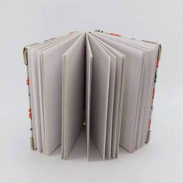 Handmade Coptic stitch binding - Mini book journal