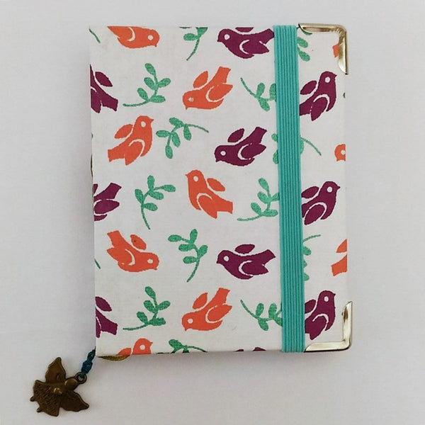 Handmade French stitch binding - Mini book journal