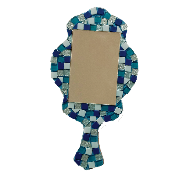 Mosaic Hand Mirror with magnet Kit