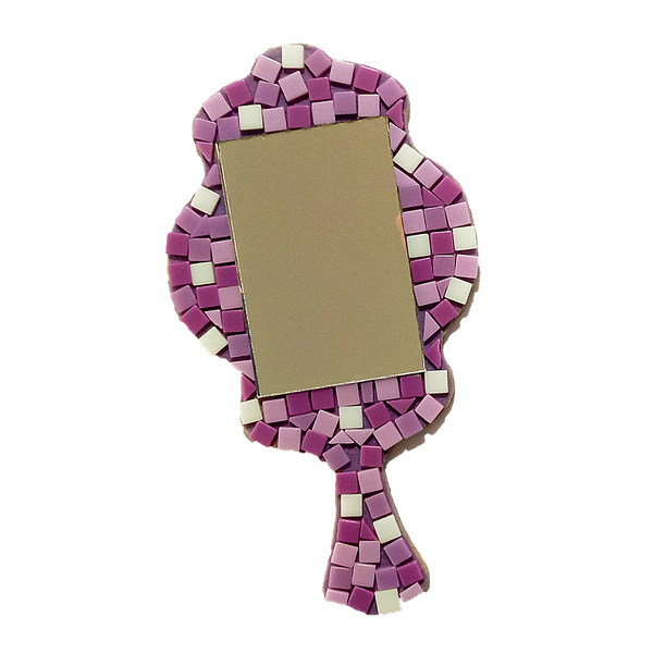 Mosaic Hand Mirror with magnet Kit