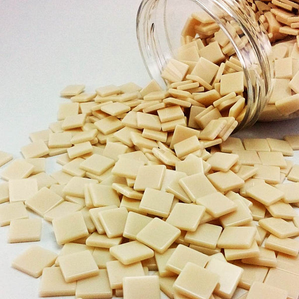 Resin mosaic tiles, 10x10 mm, Opaque 133 Fossil