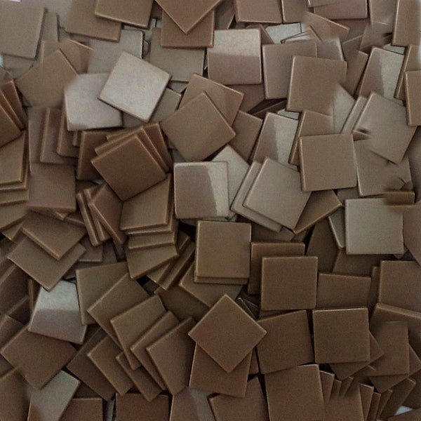 Resin mosaic tiles, 20x20 mm, Opaque 802 Pine Bark