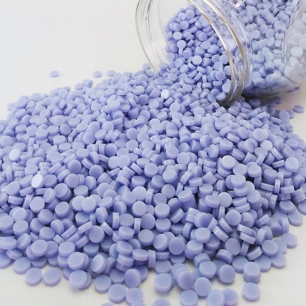 Resin mosaic tiles, Round 5 mm, Opaque Jarcaranda