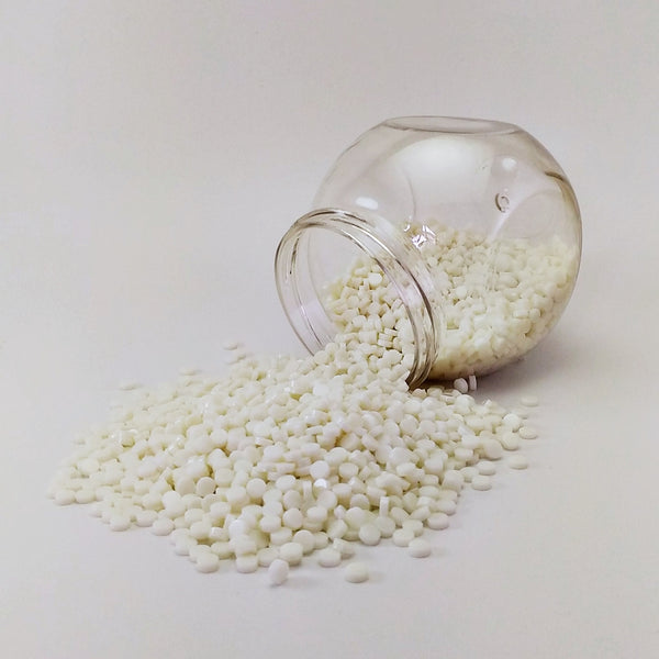 Resin mosaic tiles, Round 5 mm, Opaque White