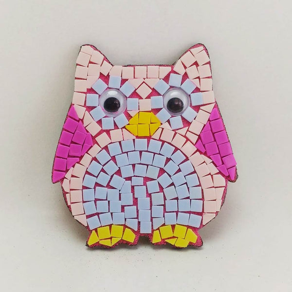 Mosaic magnet kit, Owl