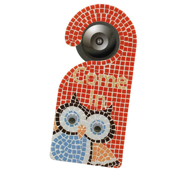 Mosaic door hanger kit, Owl