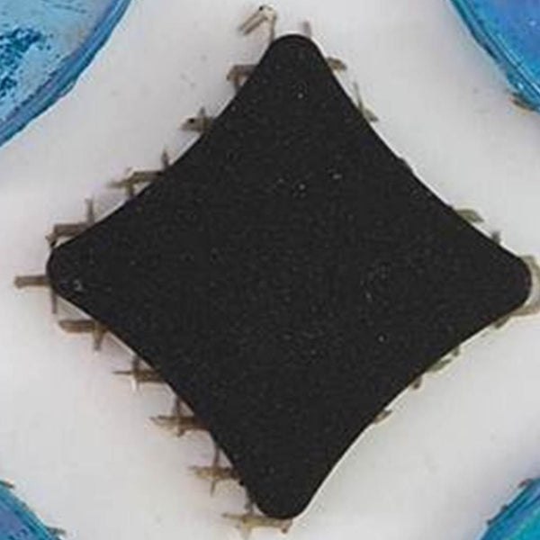 Decorative Porcelain glazed + Iridescent glass mosaic tiles