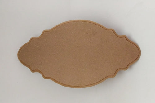 MDF Plaque Sign  26 x 14 cm