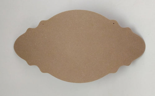 MDF Plaque Sign  26 x 14 cm