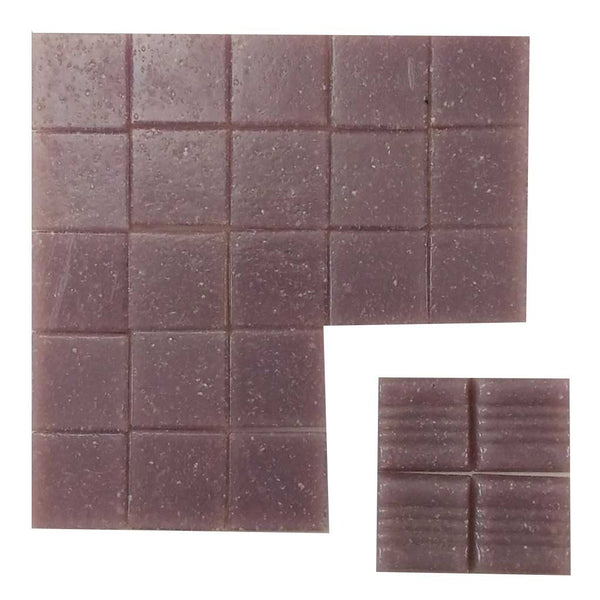 Vitreous glass mosaic tiles, 20x20 mm, Opaque Lavender