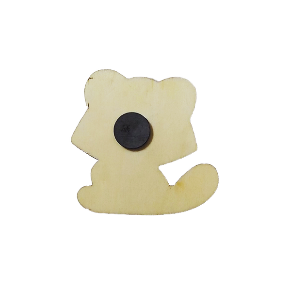 Mosaic magnet kit, Racoon