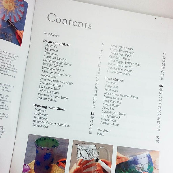 Craft Books: Step-By-Step GLASS DECORATION by Michael Ball