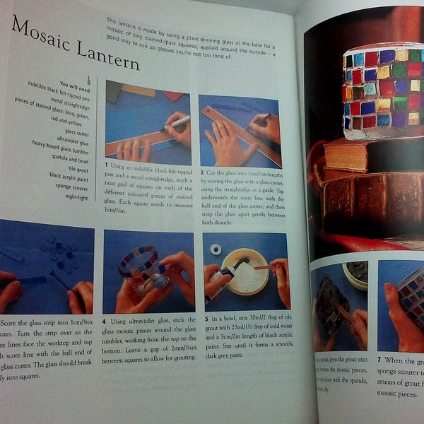 Craft Books: Step-By-Step GLASS DECORATION by Michael Ball