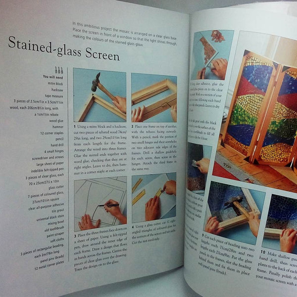 Craft Books: Step-By-Step GLASS DECORATION by Michael Ball