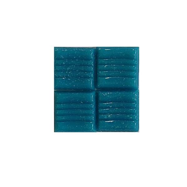 Vitreous glass mosaic tiles, 20x20 mm, Opaque Malibu Blue
