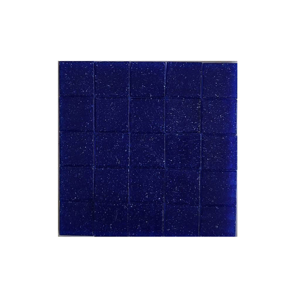 Vitreous glass mosaic tiles, 20x20 mm, Opaque Ultramarine