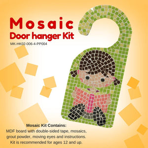 Mosaic door hanger kit, Girl