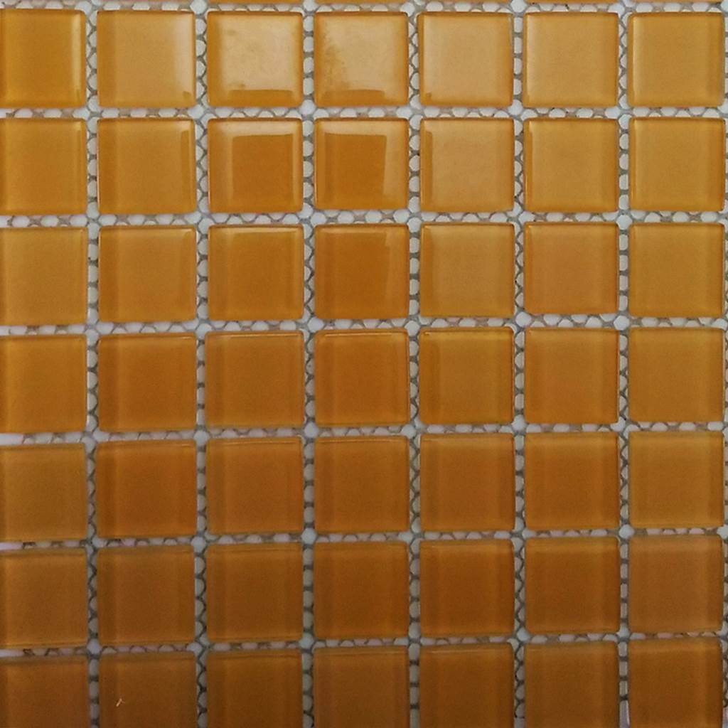 Glass mosaic tiles, 20x20 mm, Marmalade