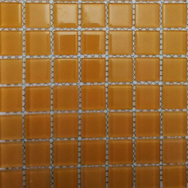 Glass mosaic tiles, 20x20 mm, Marmalade