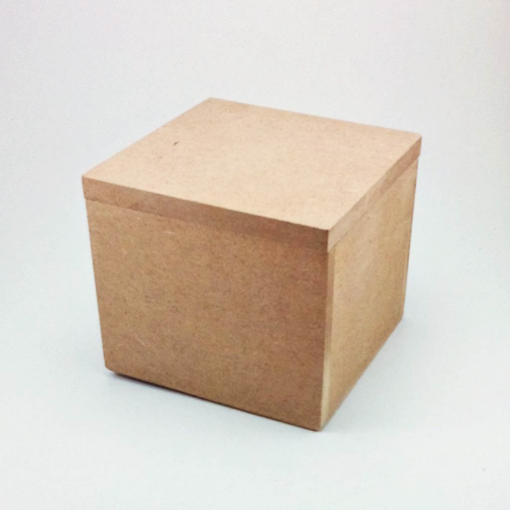 MDF box with cover